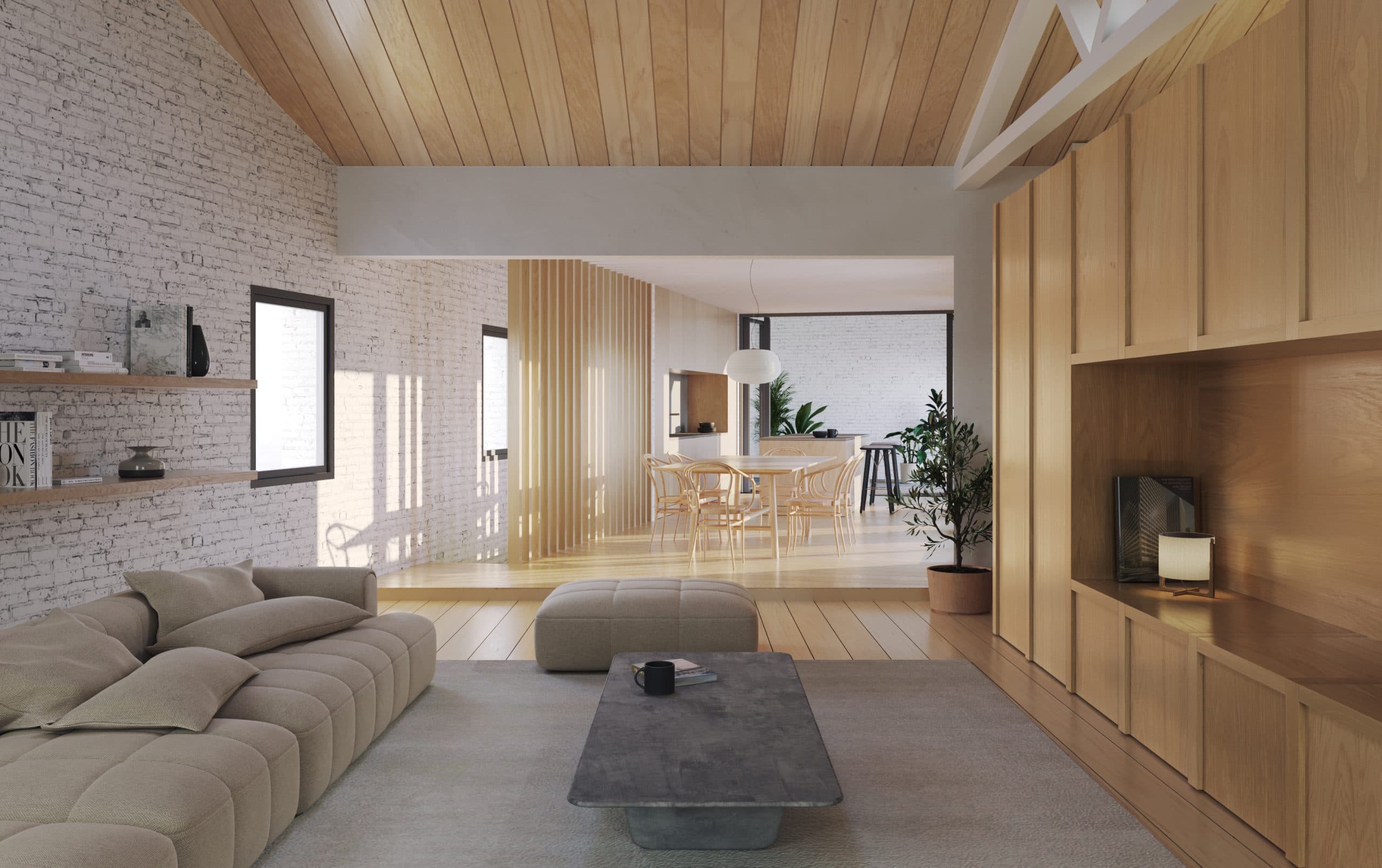 Detalle madera carbonizada